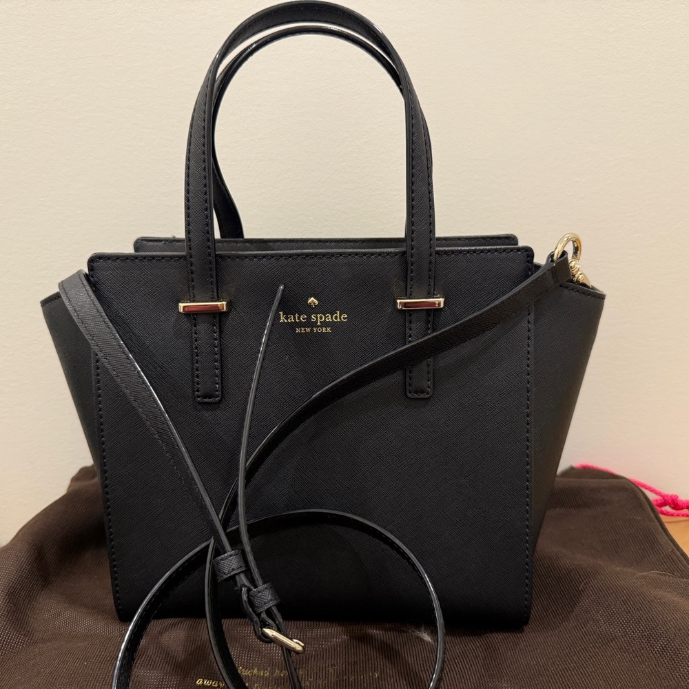 ❌ SOLD ❌ Kate Spade Black Leather Handbag